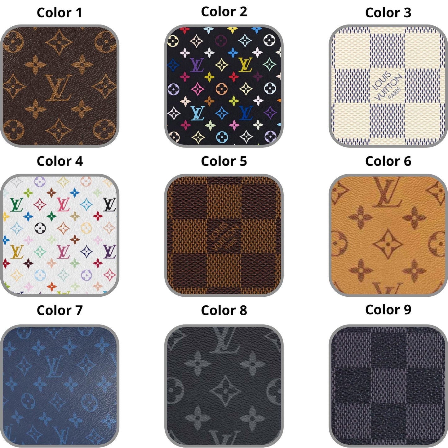 Authentic LV Canvas iPhone Card Case (Upcycled - 9)