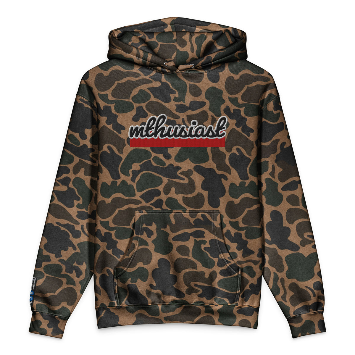 Mthusiast Camo Bar Unisex Heavyweight Hooded Sweatshirt